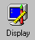 The Display Properties icon in the control panel